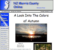 Tablet Screenshot of njmorriscountyonline.com